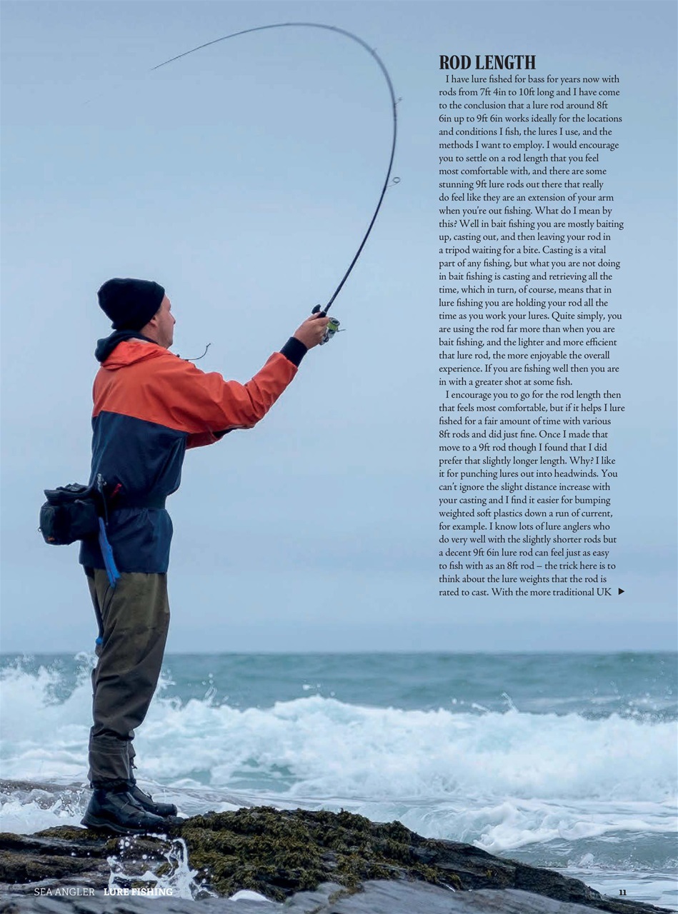 Sea Angler Guides Magazine - #6 Lure Fishing Back Issue
