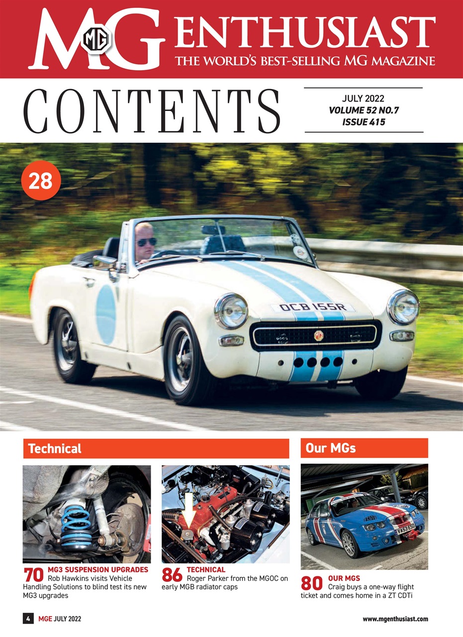 MG Enthusiast Preview Pages