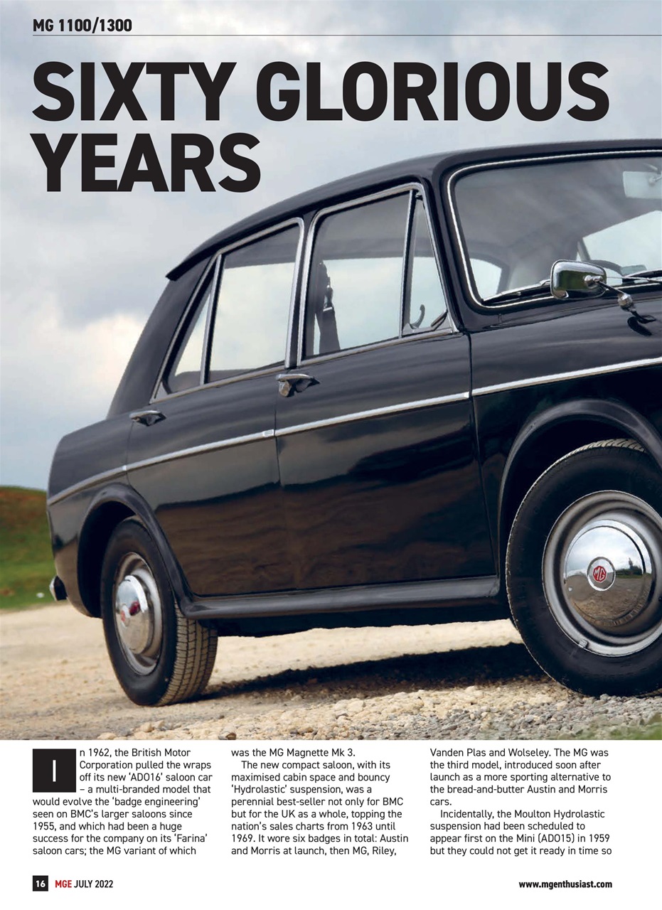 MG Enthusiast Preview Pages