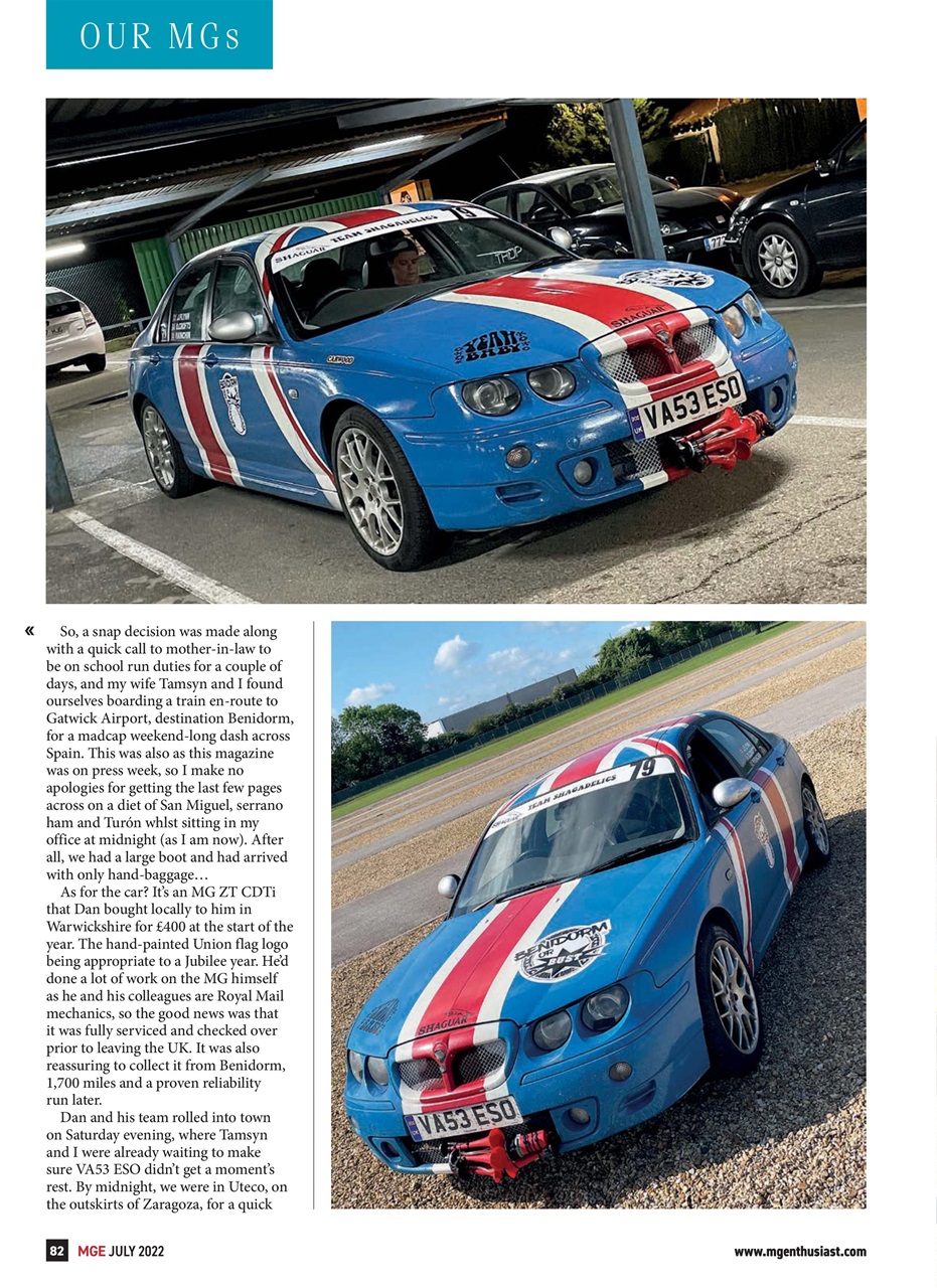 MG Enthusiast Preview Pages