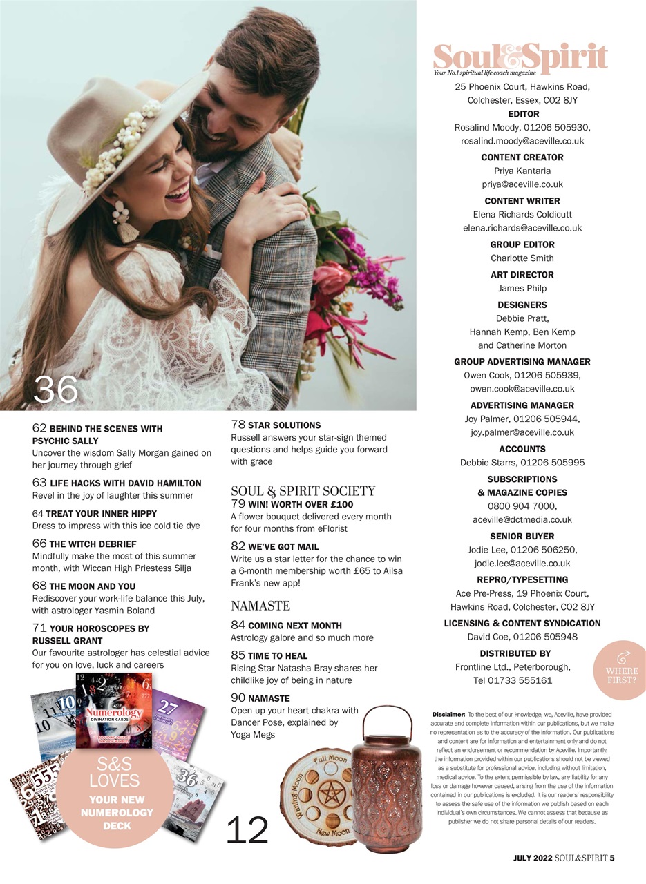 Soul & Spirit Preview Pages