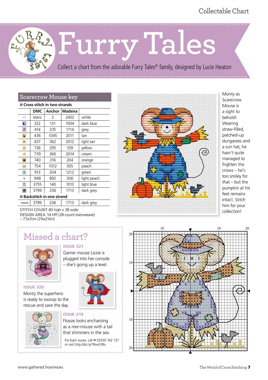 The World of Cross Stitching Preview Pages