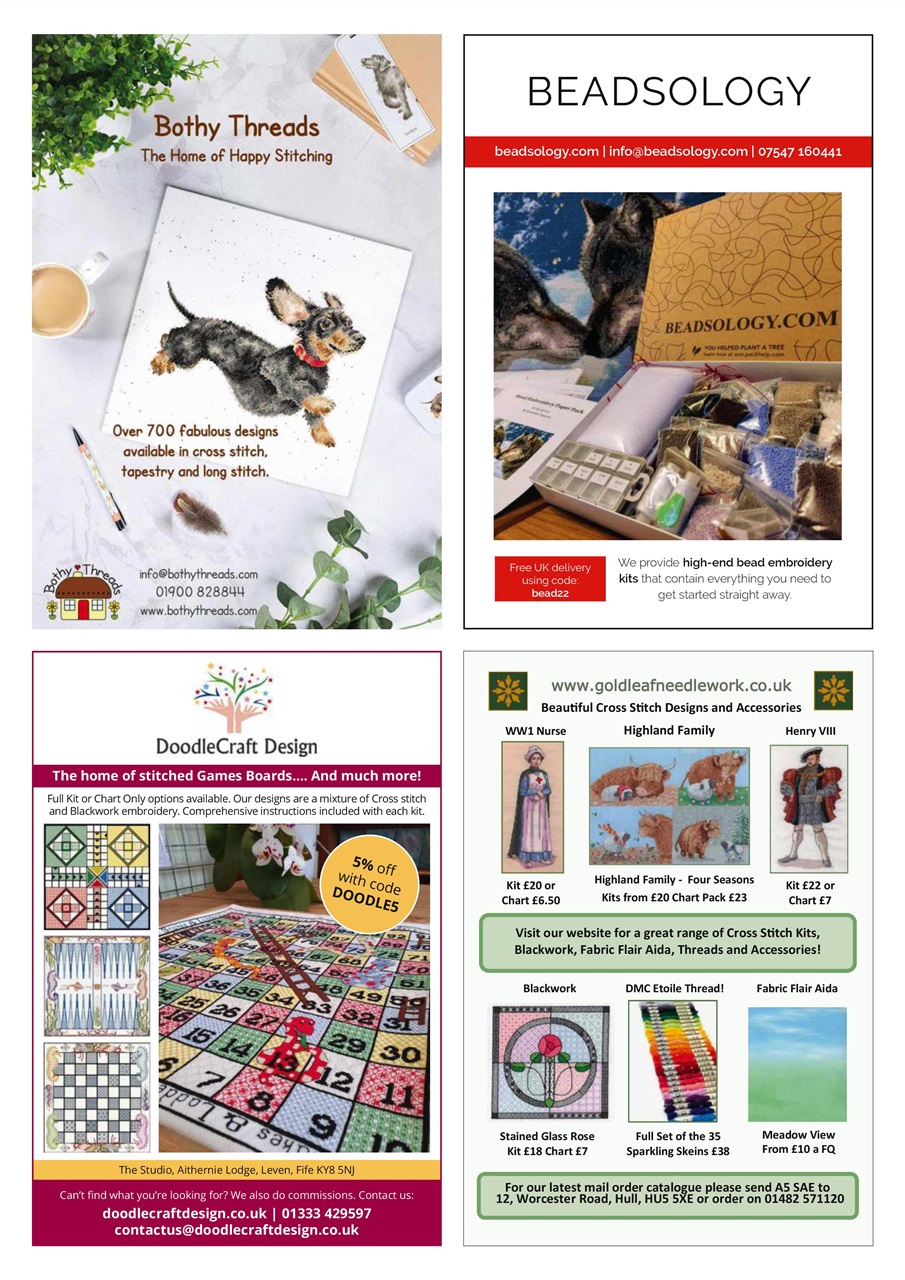 The World of Cross Stitching Preview Pages