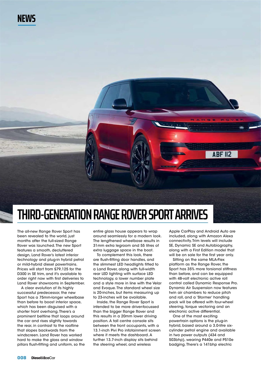 Diesel&EcoCar Magazine Preview Pages