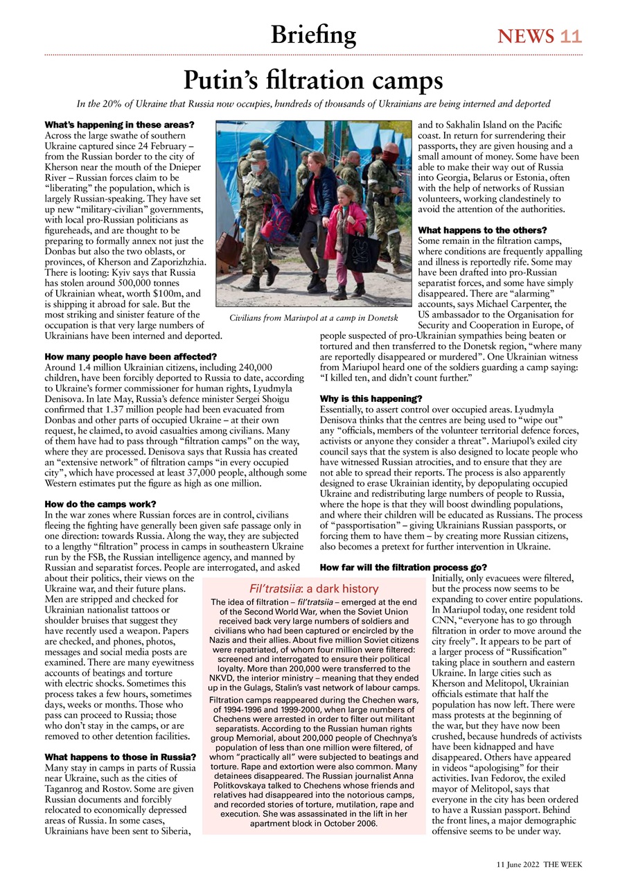 The Week Preview Pages