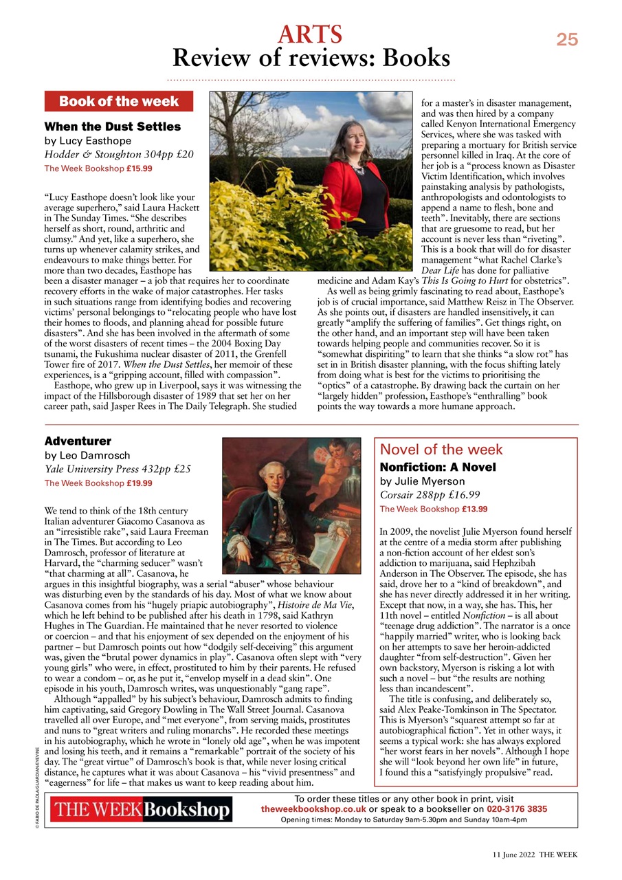 The Week Preview Pages