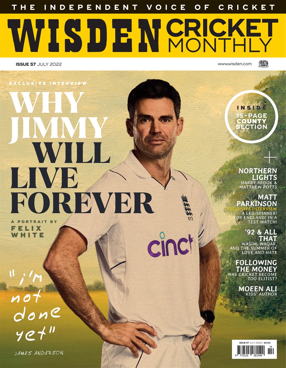 Wisden Cricket Monthly Preview Pages
