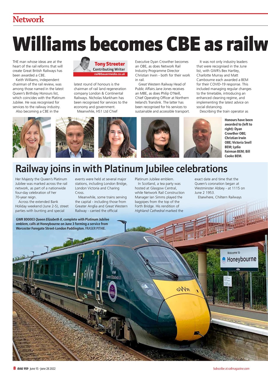 Rail Preview Pages