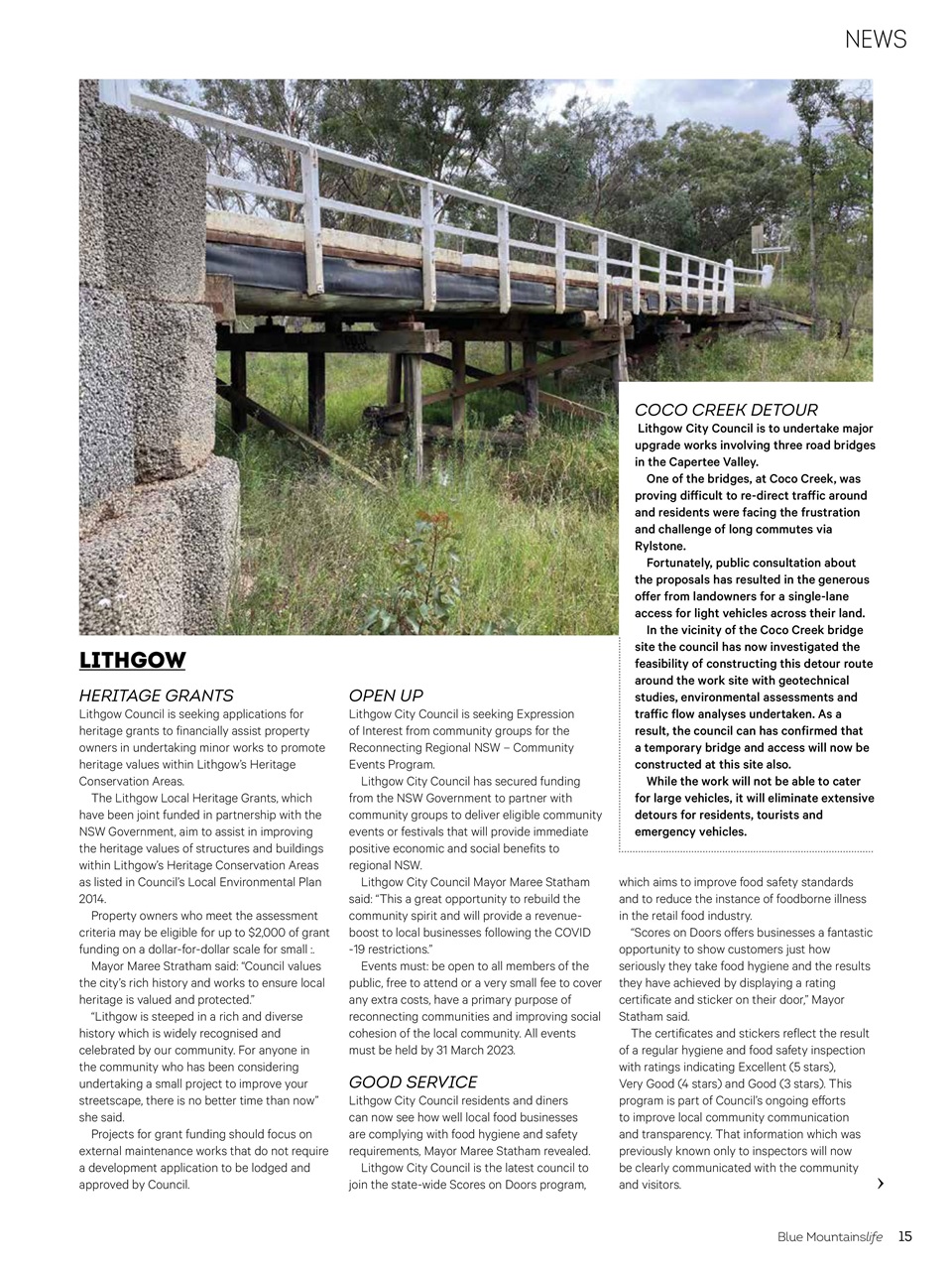 Blue Mountains Life Preview Pages