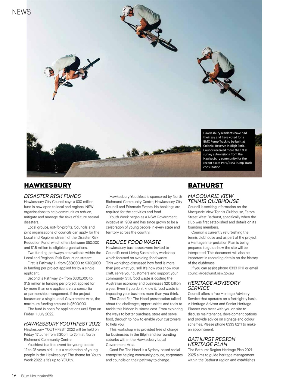 Blue Mountains Life Preview Pages