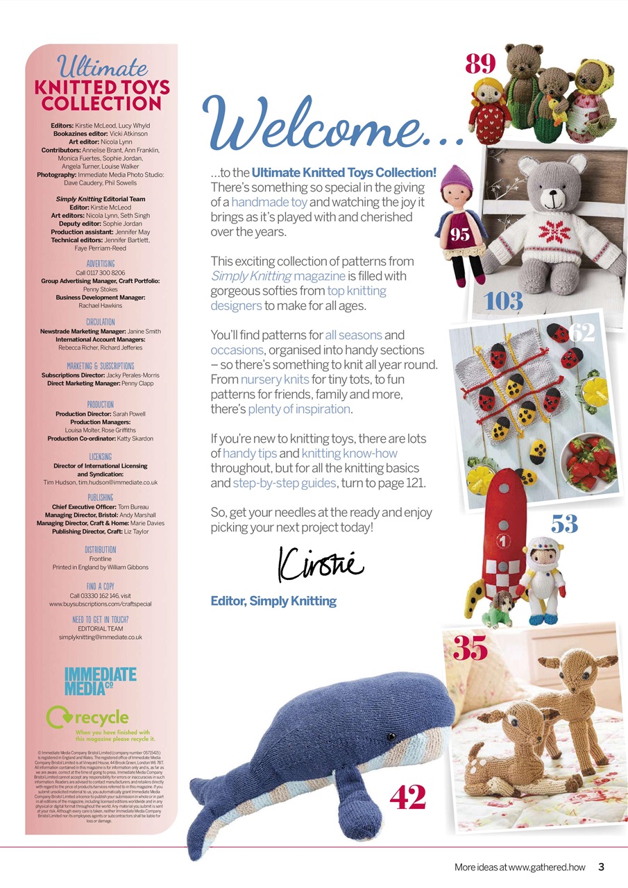 Simply Knitting Preview Pages