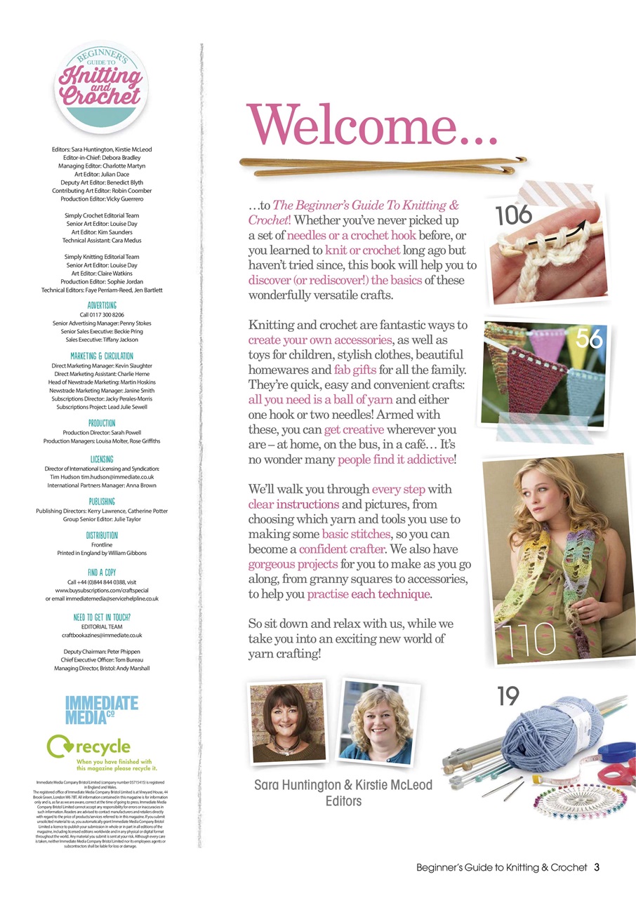 The Knitter Preview Pages