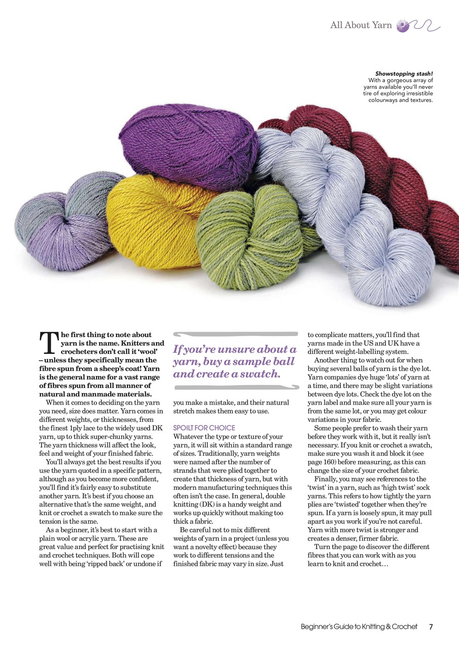 The Knitter Preview Pages