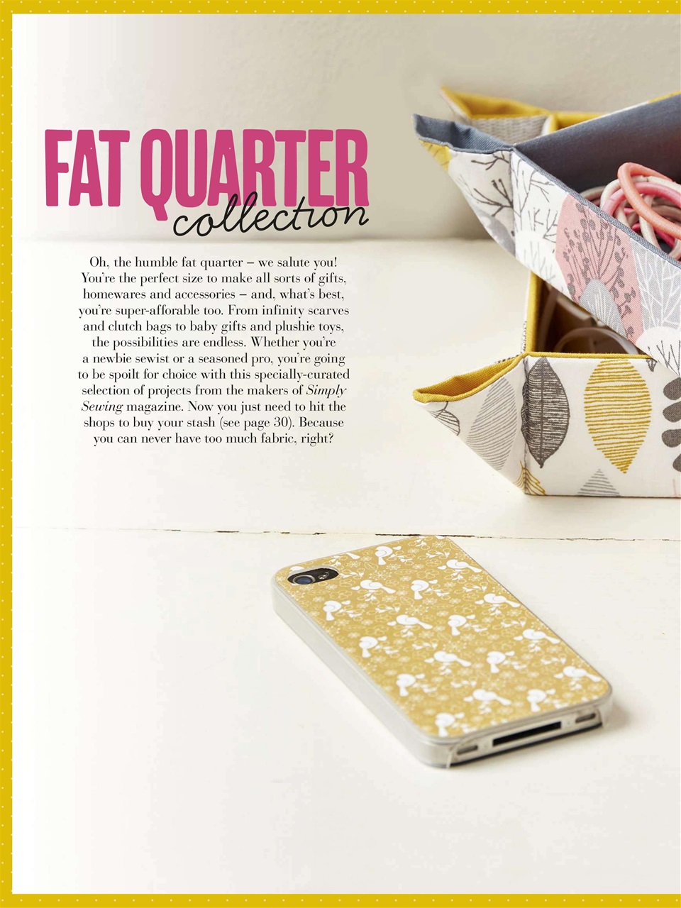 Simply Sewing Preview Pages