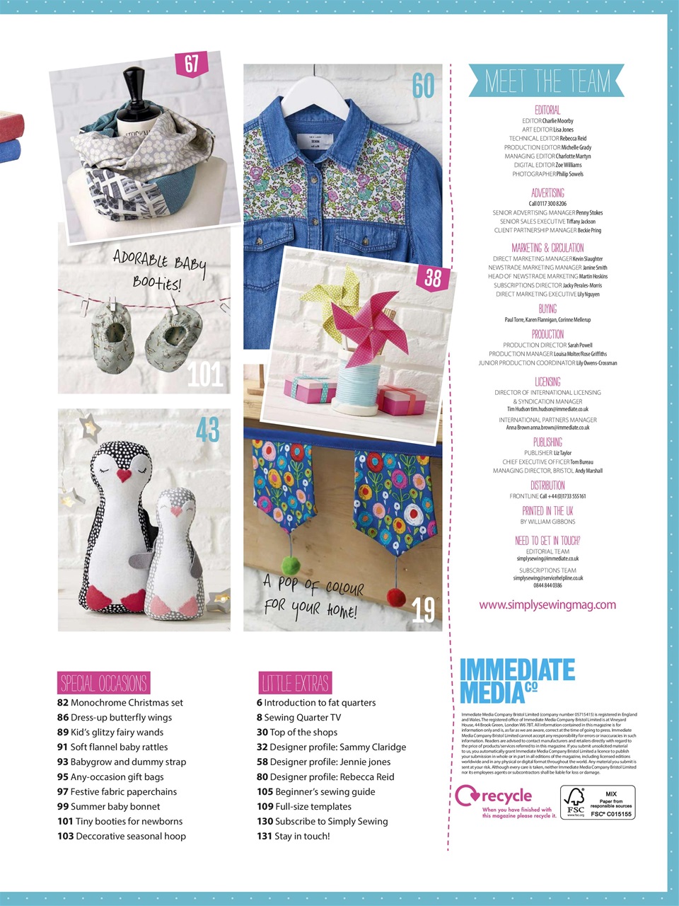 Simply Sewing Preview Pages