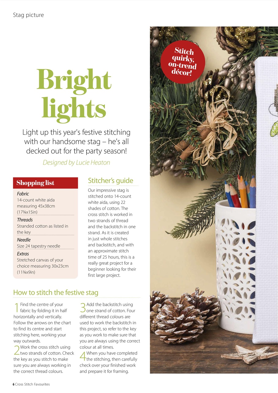 The World of Cross Stitching Preview Pages