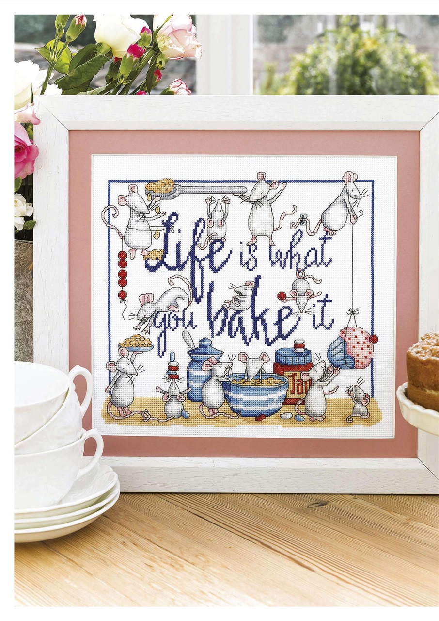 The World of Cross Stitching Preview Pages