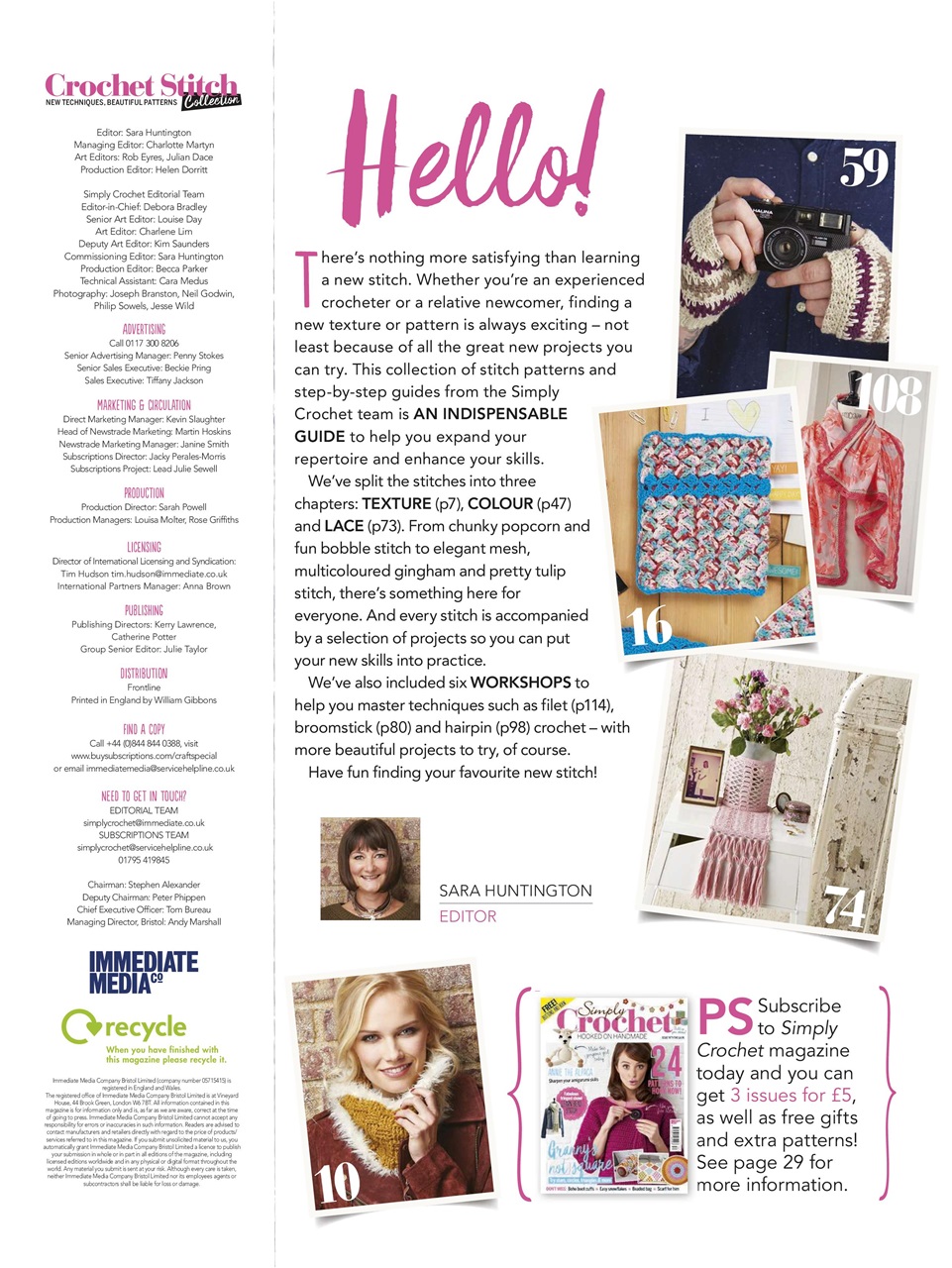 The World of Cross Stitching Preview Pages