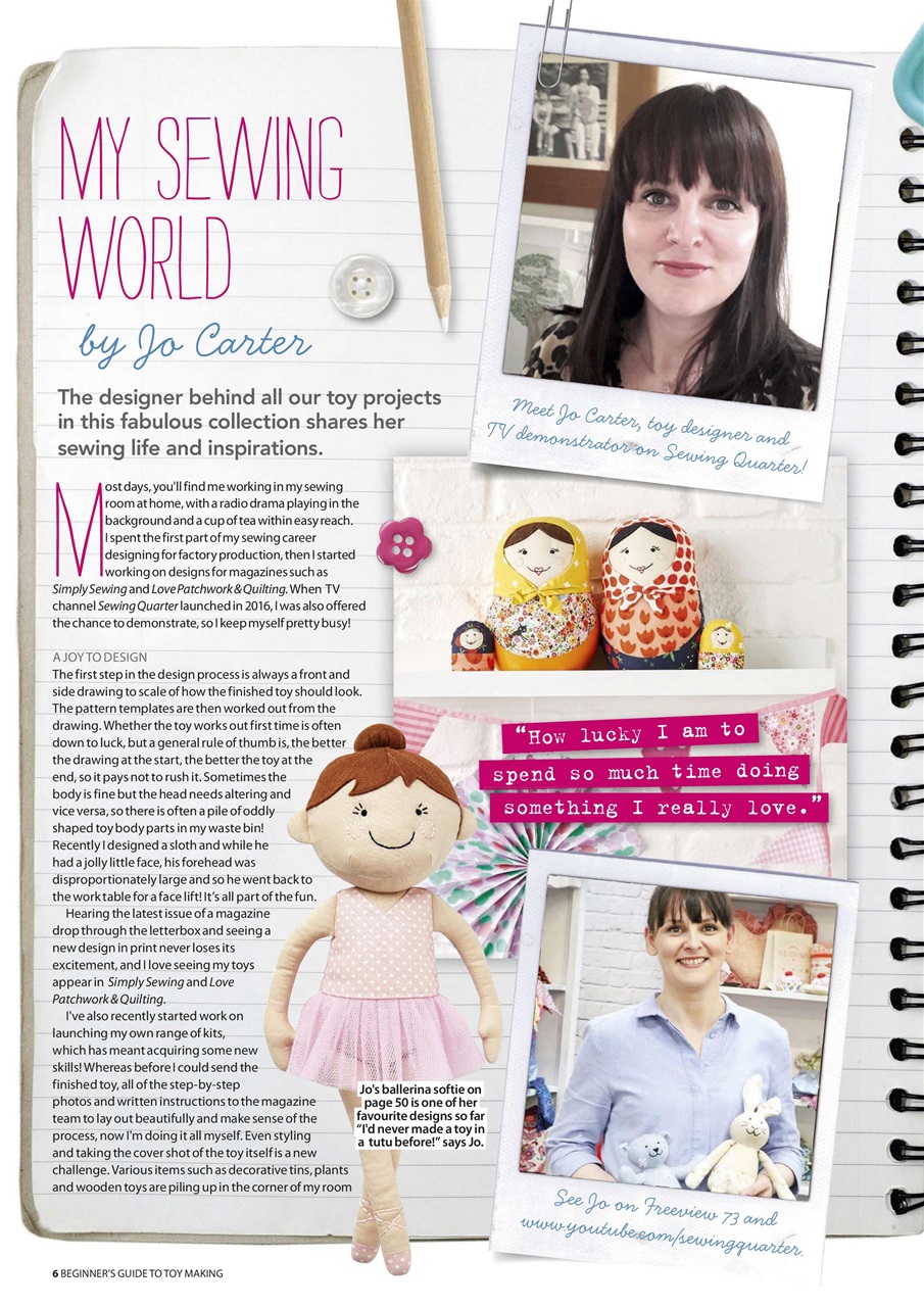 Simply Sewing Preview Pages