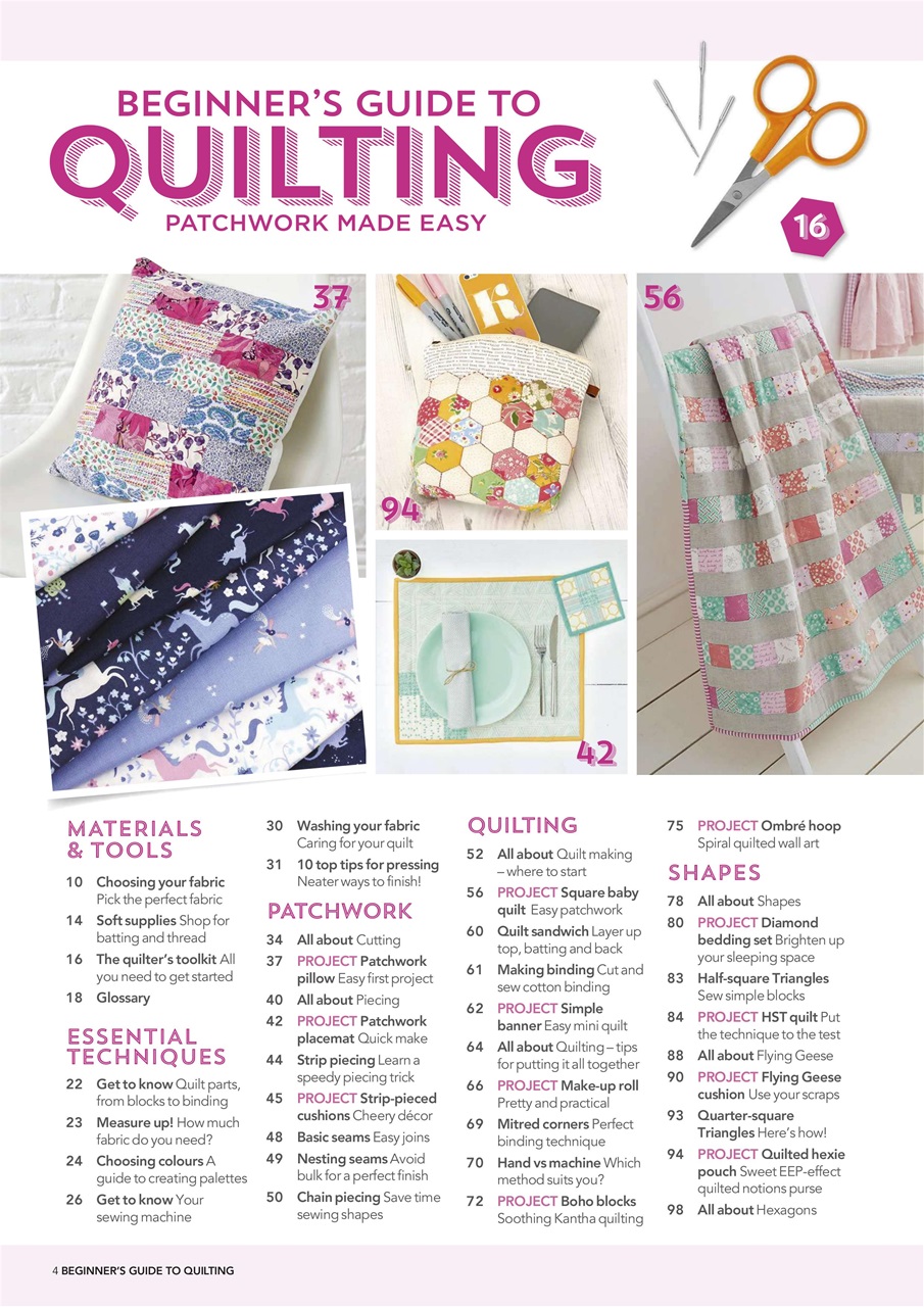 Today’s Quilter Preview Pages