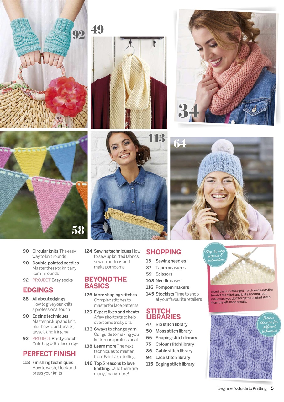 Simply Knitting Preview Pages