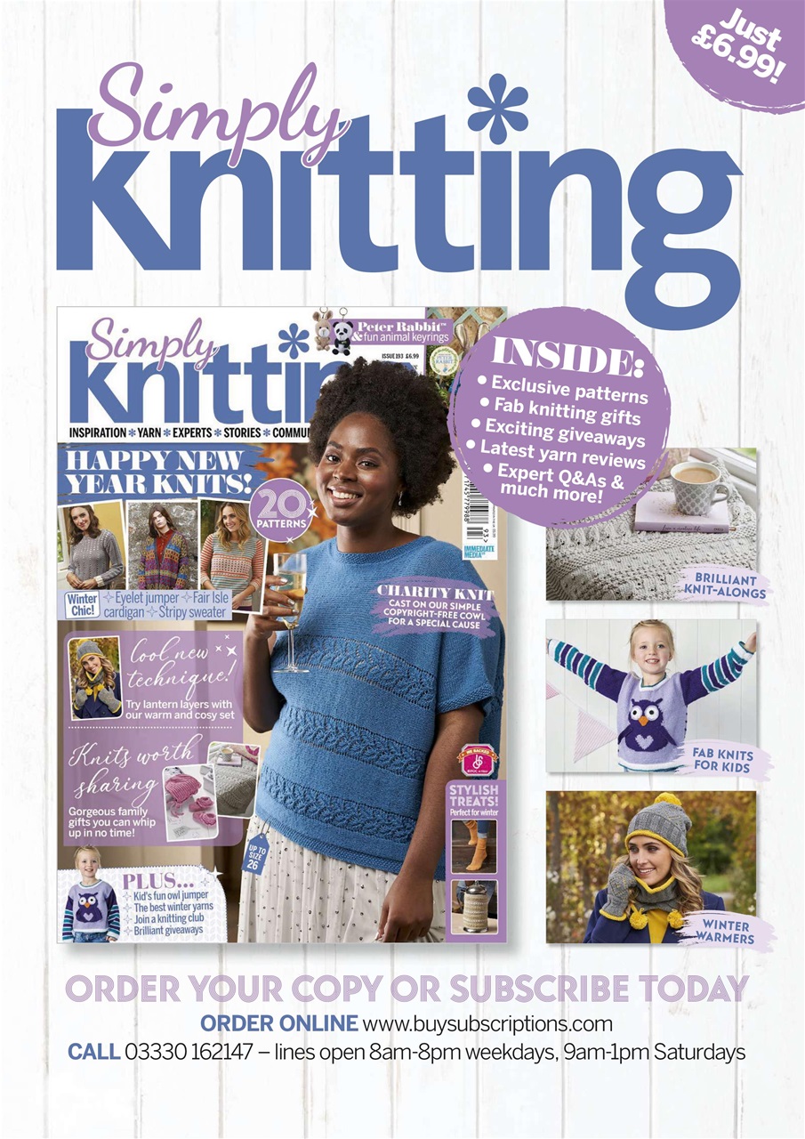 Simply Knitting Preview Pages
