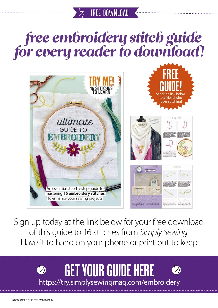 Simply Sewing Preview Pages