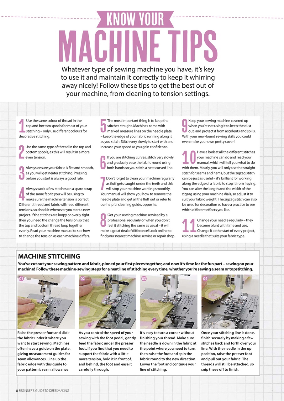 Simply Sewing Preview Pages