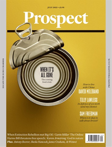 Prospect Magazine issue July 2022