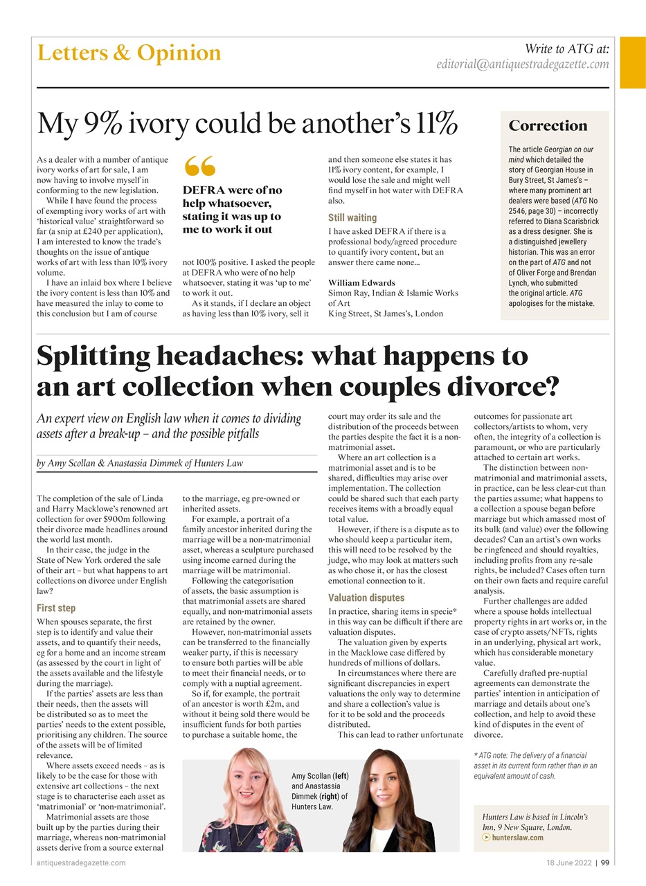 Antiques Trade Gazette Preview Pages