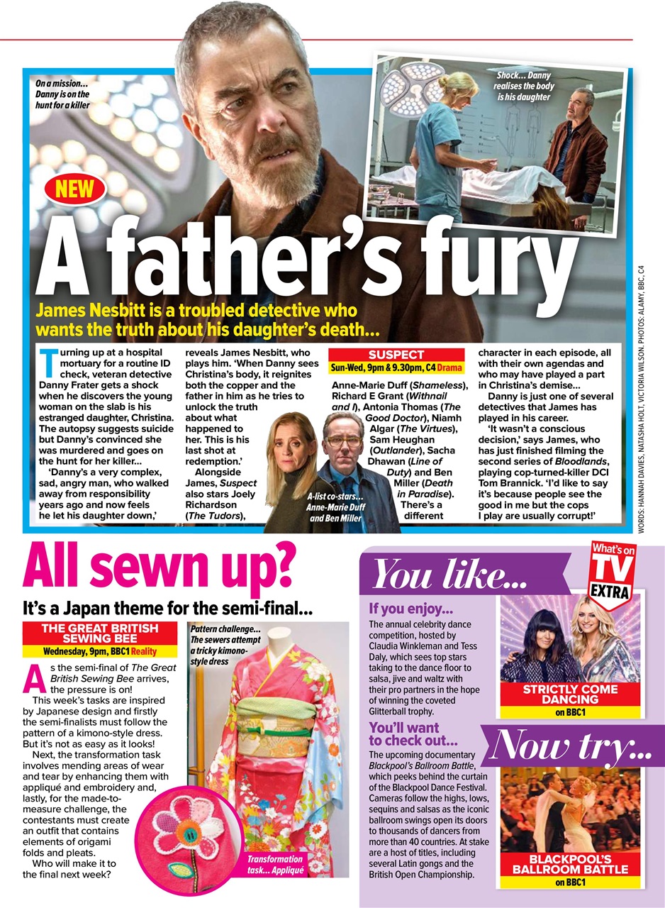 What's on TV Preview Pages