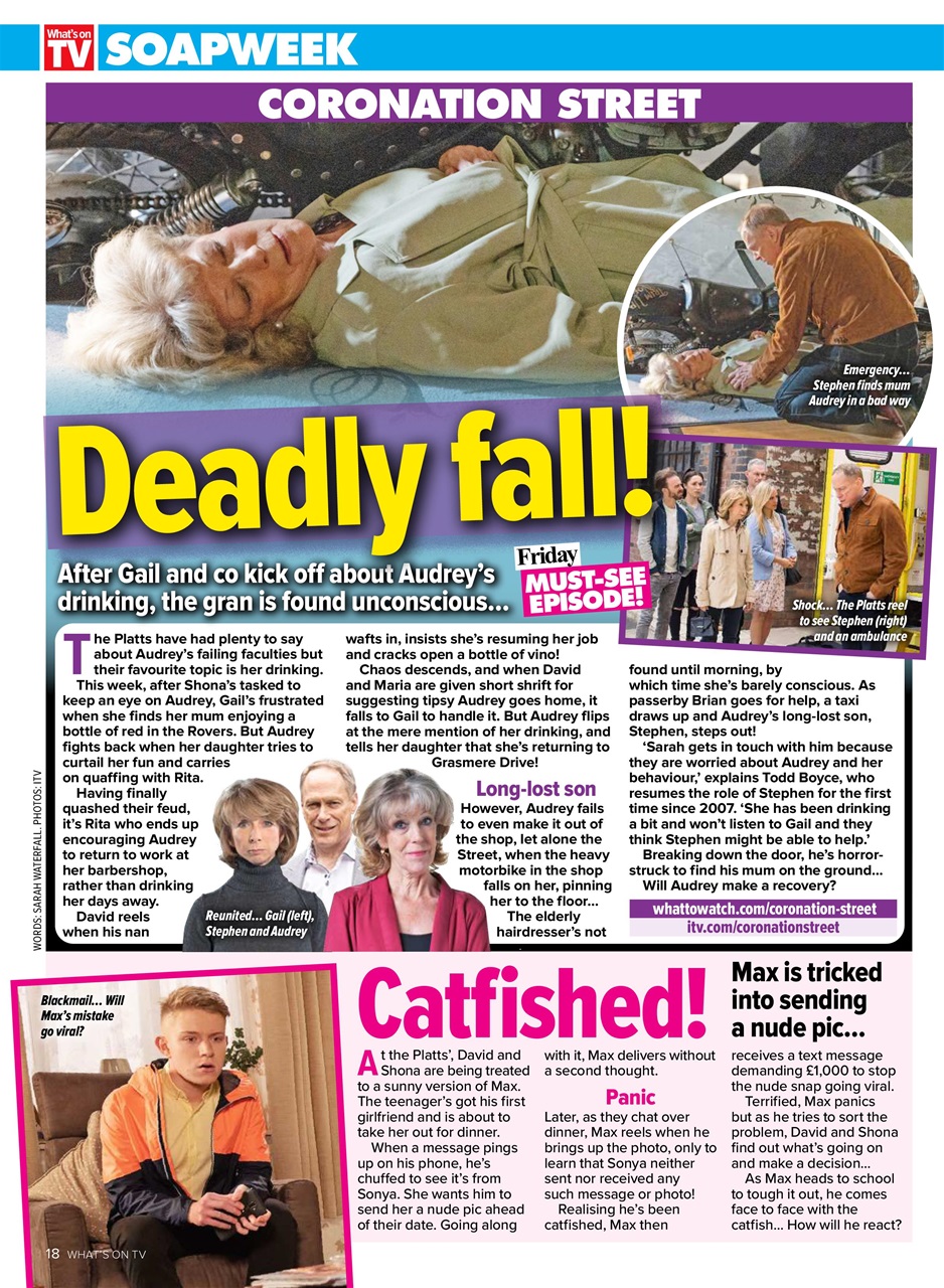 What's on TV Preview Pages