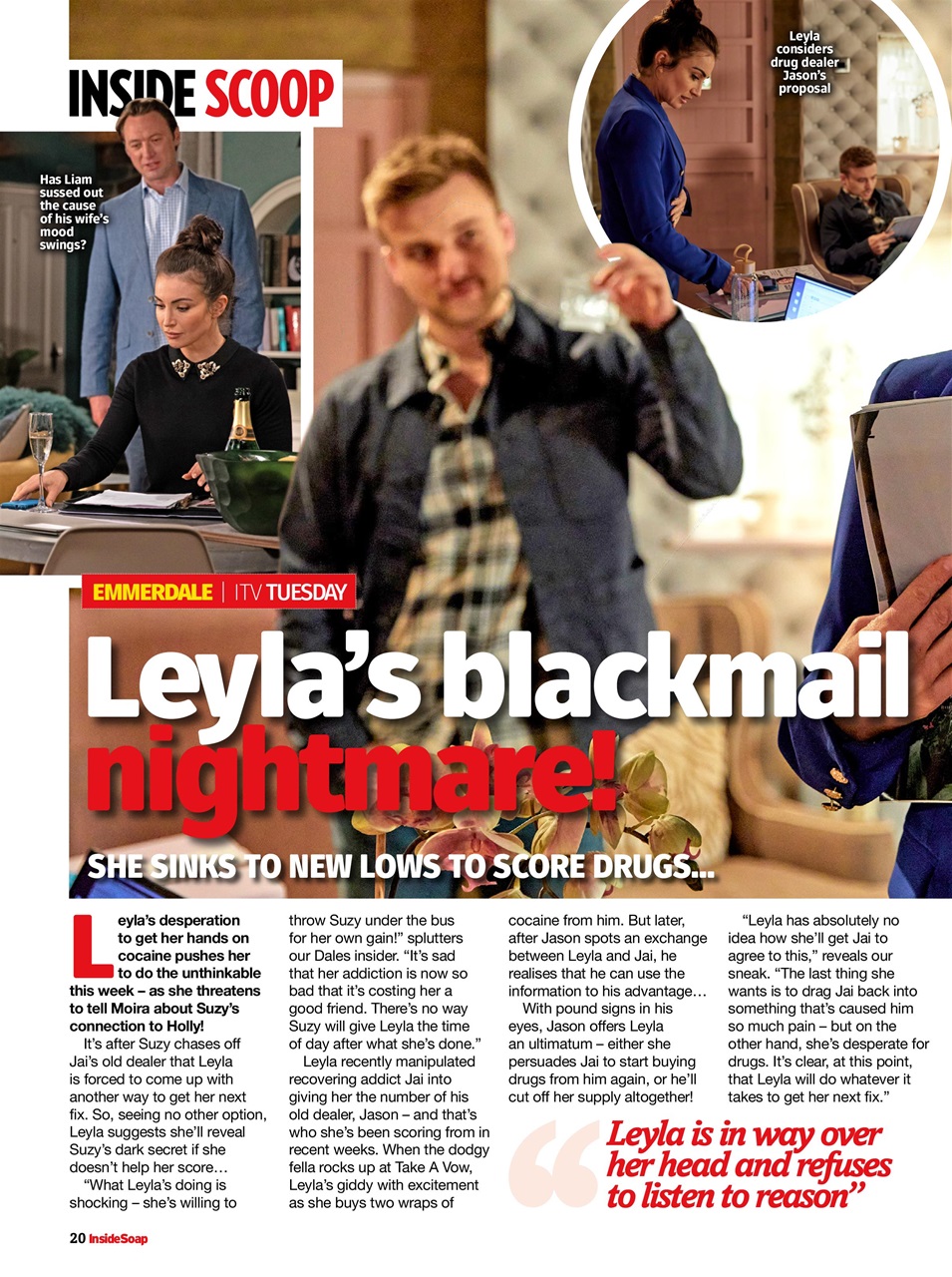 Inside Soap Preview Pages