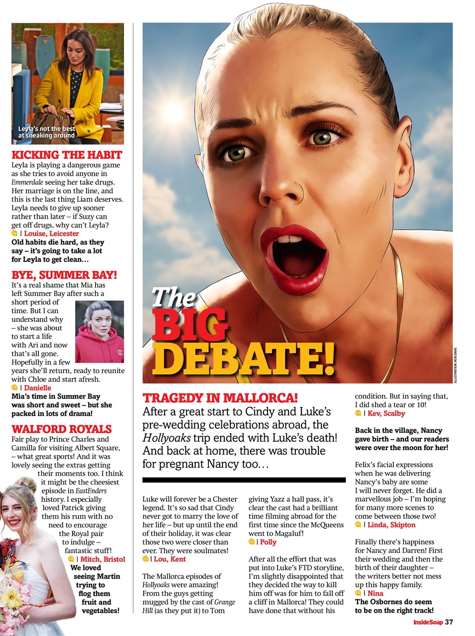 Inside Soap Preview Pages