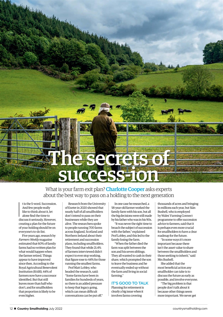 The Country Smallholder Preview Pages
