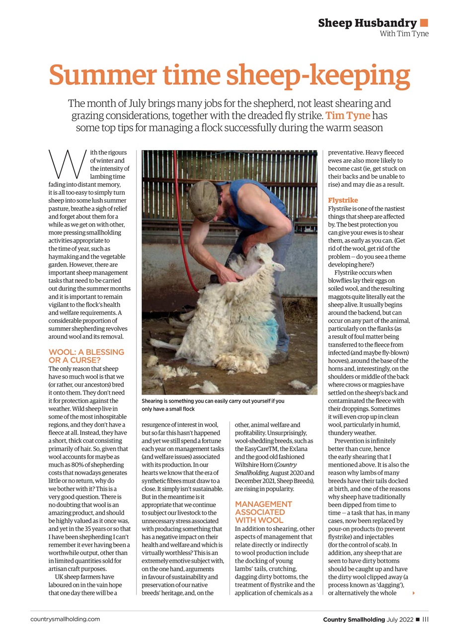 The Country Smallholder Preview Pages