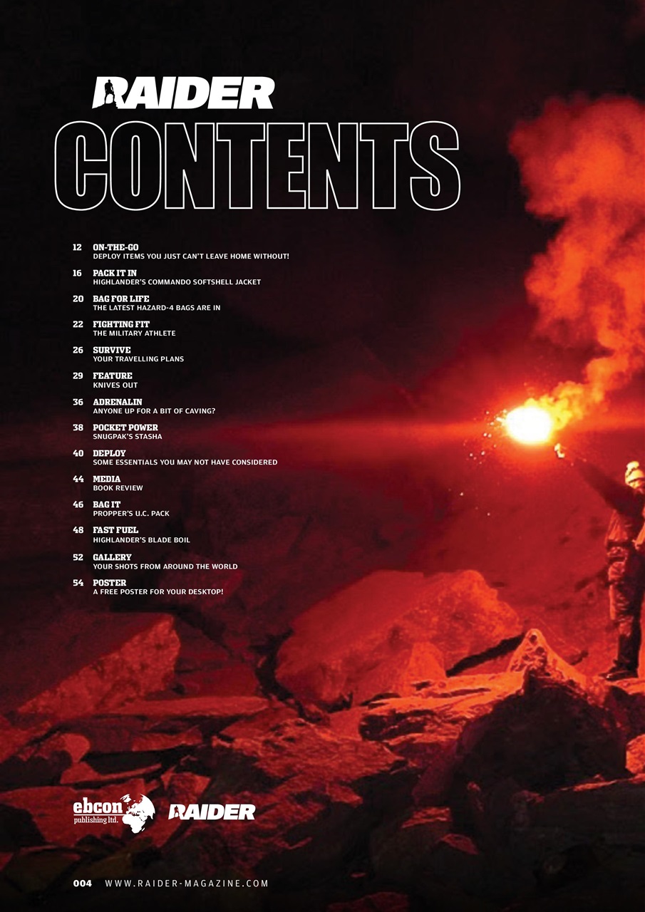 Raider Preview Pages