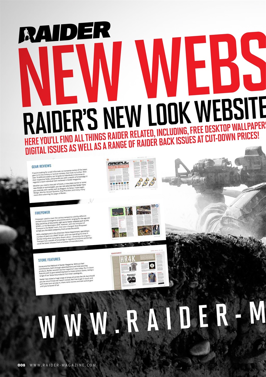Raider Preview Pages