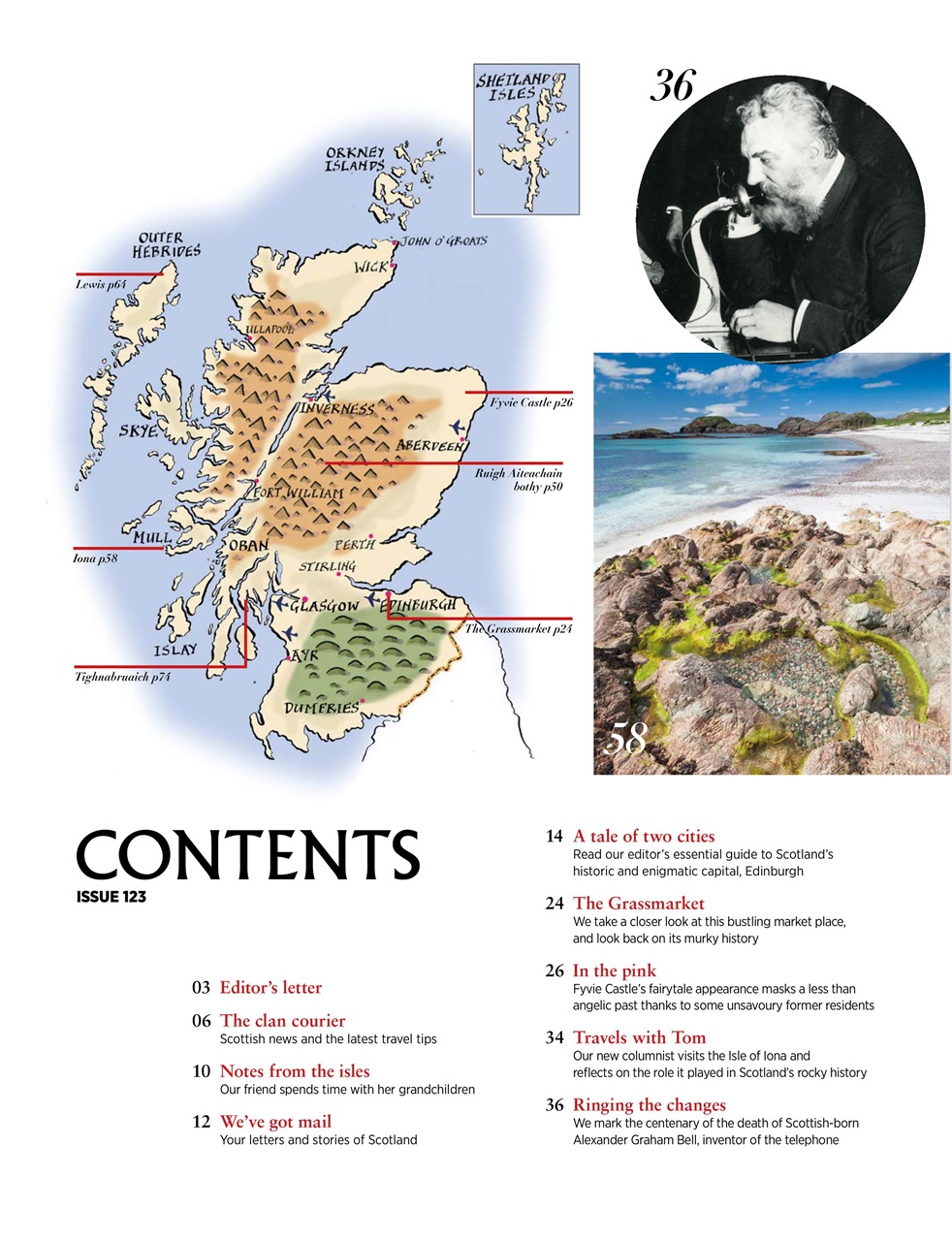 Scotland Magazine Preview Pages