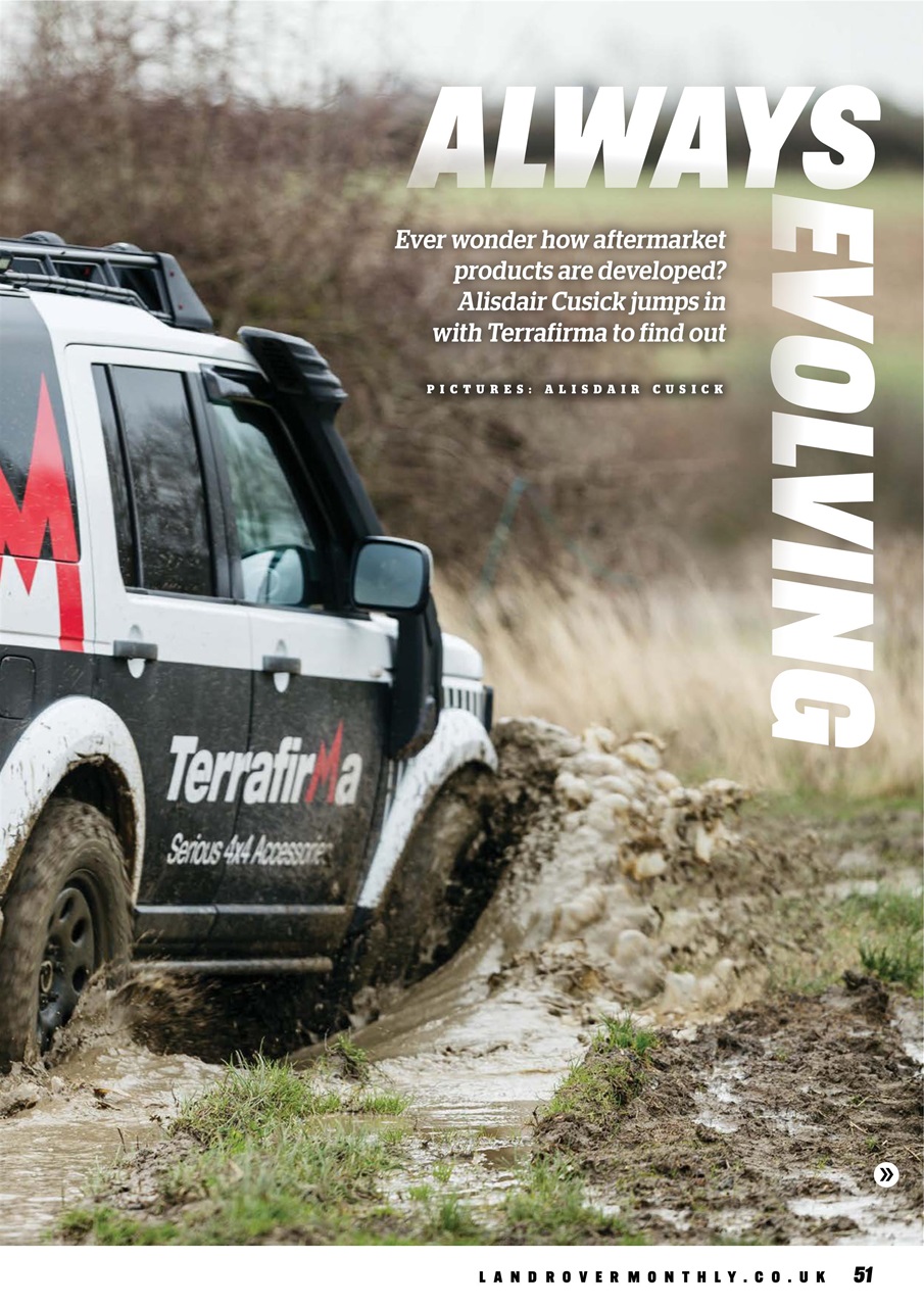 Land Rover Monthly Preview Pages