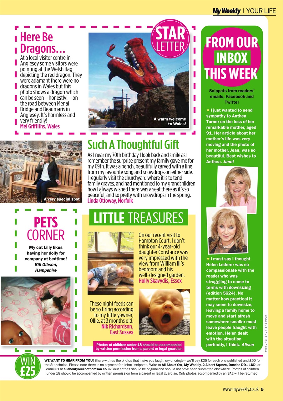 My Weekly Preview Pages