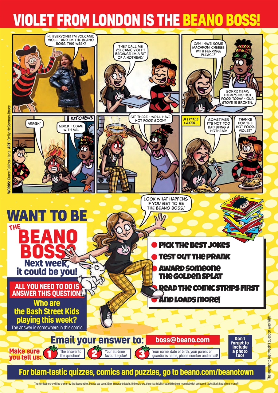 Beano Preview Pages