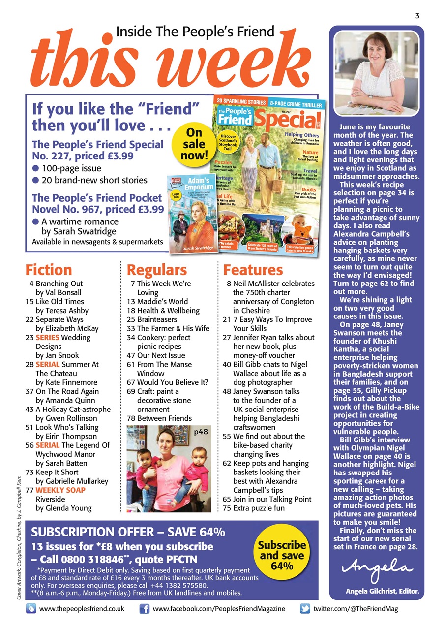 The People’s Friend Preview Pages