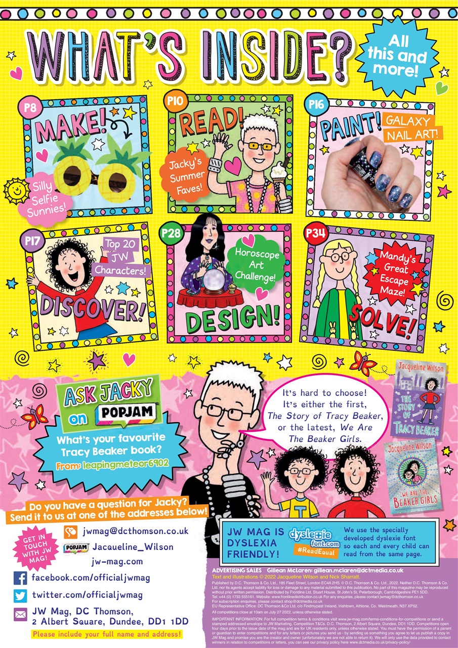 Jacqueline Wilson Preview Pages