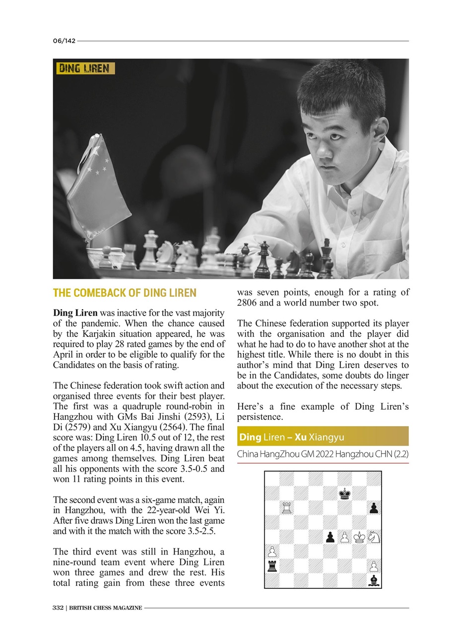 British Chess Magazine Preview Pages