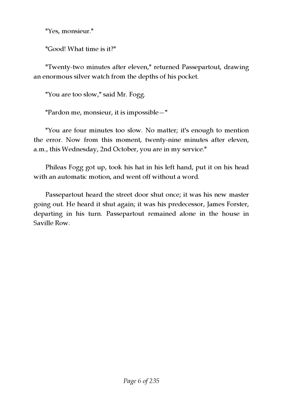 Around the world in 80 days Preview Pages