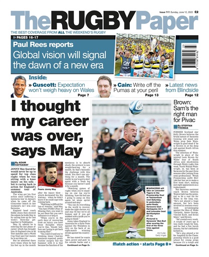 The Rugby Paper issue 