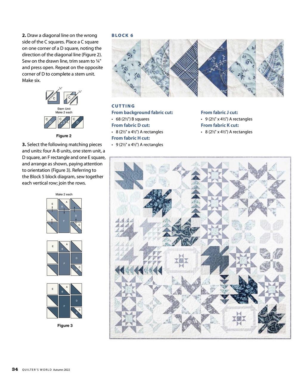 Quilter's World Preview Pages