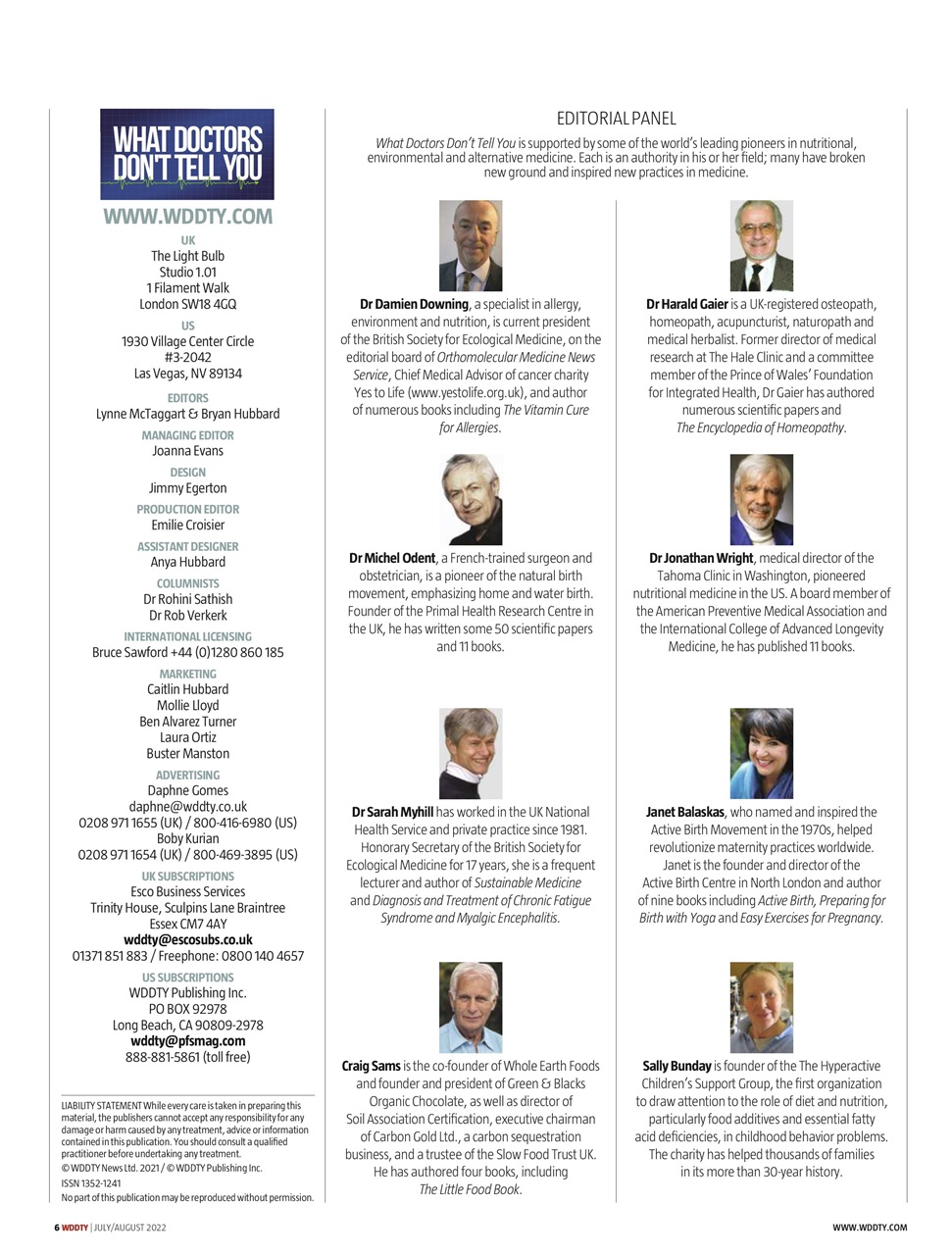 What Doctors Don't Tell You Preview Pages