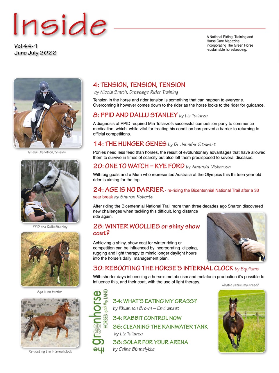 Hoofbeats Preview Pages